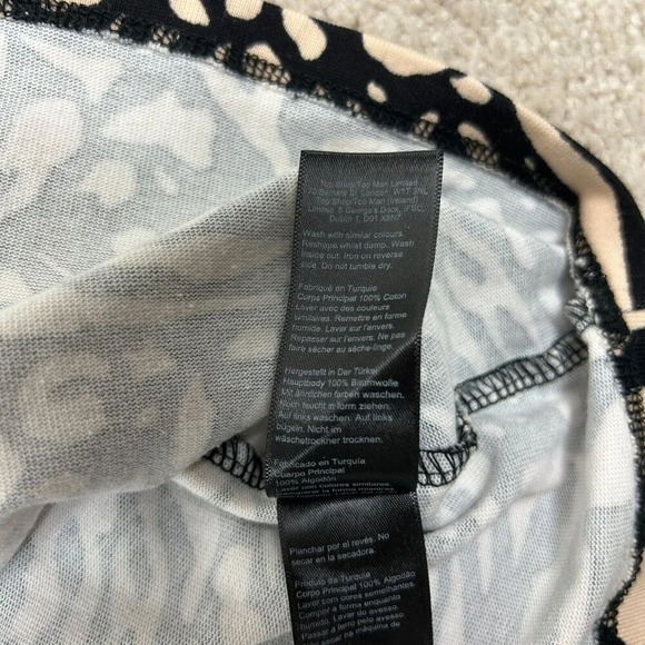 Topshop Dress Womens Size 6 Animal Print Leopard Cheetah Print Ponte Knit Ladies - Picture 10 of 10